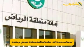 لحوم فاسدة وأغذية تالفة.. حملة رقابية تكشف مخالفات خطيرة في حي منفوحة